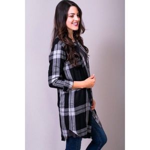 Bianca Plaid Tunic